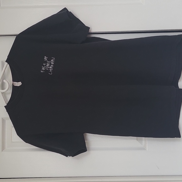 Chakras T shirt Black size Large - Picture 1 of 7